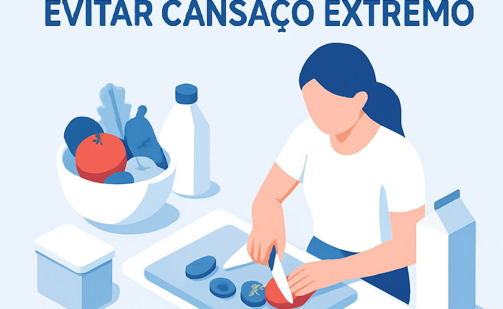 como organizar alimentacao para evitar cansaco extremo passo a passo BoraDicas
