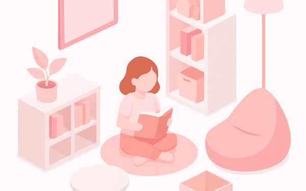como organizar cantinho leitura infantil passo a passo BoraDicas