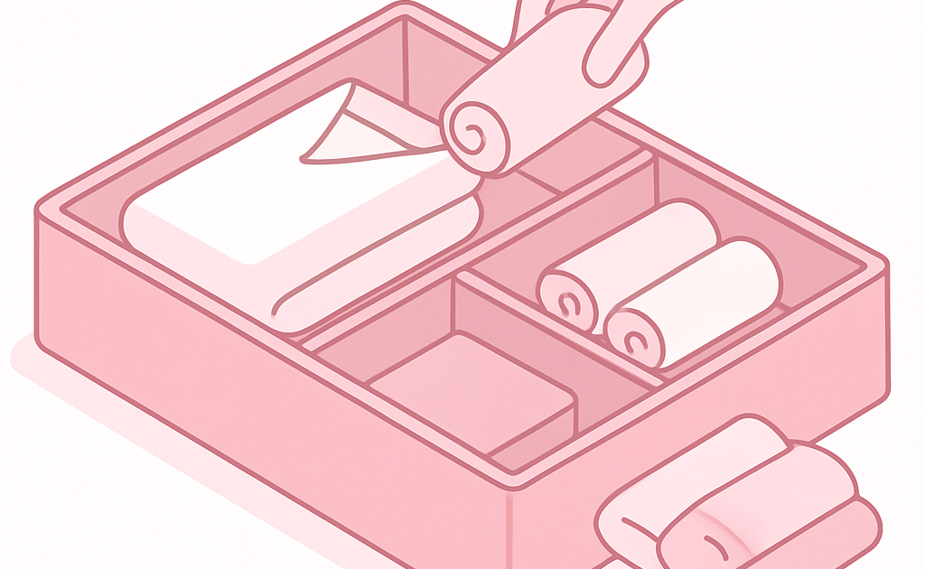 como organizar gavetas metodo konmari passo a passo BoraDicas