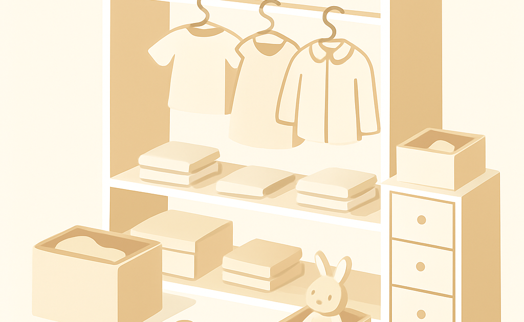 como organizar guarda roupa infantil passo a passo BoraDicas
