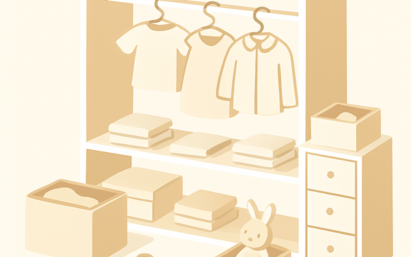 como organizar guarda roupa infantil passo a passo BoraDicas