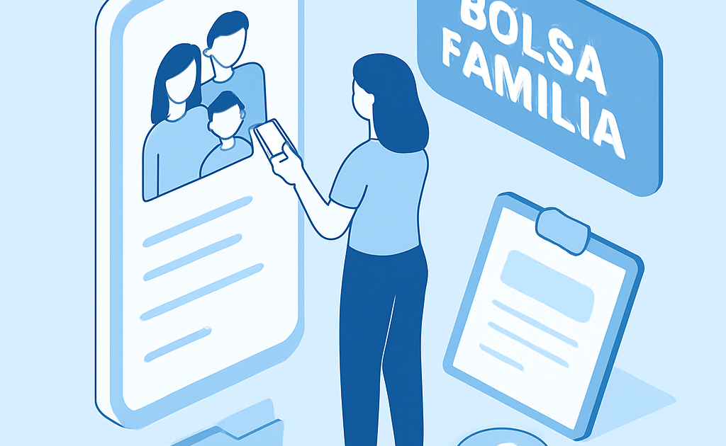 Ilustracao BoraDicas tutorial como pedir Bolsa Familia pelo celular