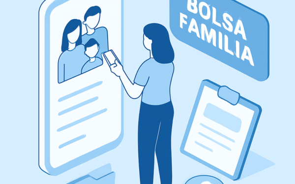Ilustracao BoraDicas tutorial como pedir Bolsa Familia pelo celular