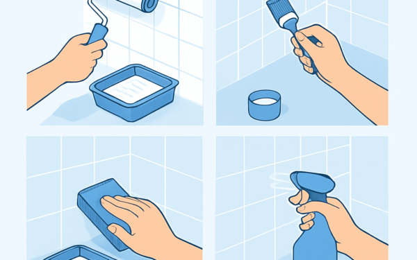 como pintar azulejo de cozinha passo a passo BoraDicas