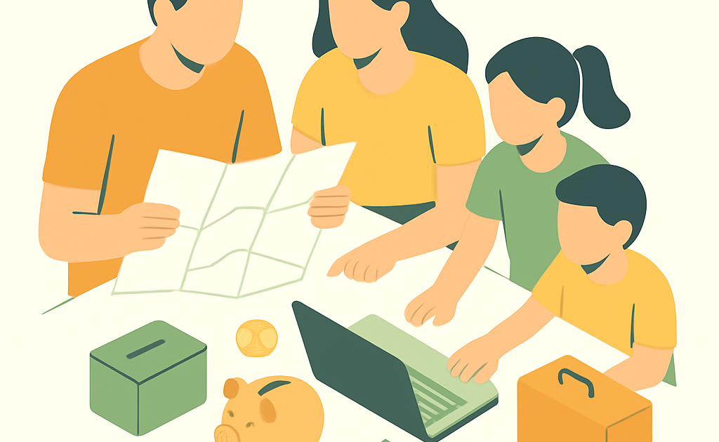 como planejar passeio em familia sem gastar muito passo a passo BoraDicas