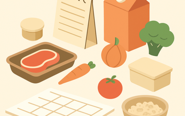 como planejar refeicoes da semana com ingredientes baratos passo a passo BoraDic