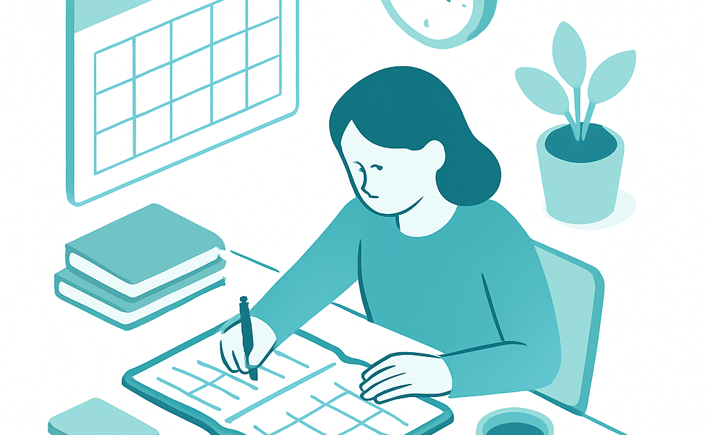 como planejar semana de trabalho eficiente passo a passo BoraDicas