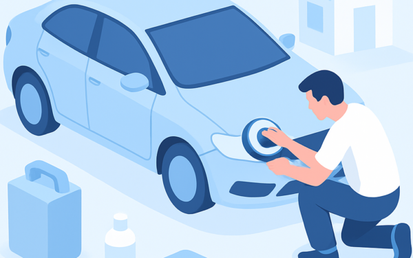 Ilustracao BoraDicas tutorial como polir carro em casa removendo arranhoes