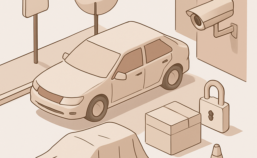 como proteger carro estacionado na rua passo a passo BoraDicas