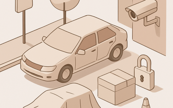 como proteger carro estacionado na rua passo a passo BoraDicas