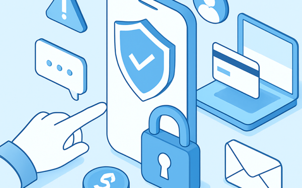 Ilustracao BoraDicas tutorial protecao celular contra golpes e fraudes online