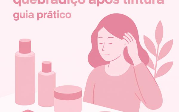 como recuperar cabelo quebradico apos tintura passo a passo BoraDicas
