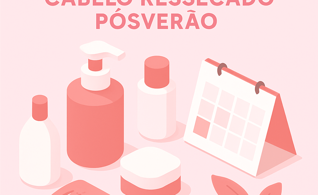 como recuperar cabelo ressecado posverao com cronograma simples passo a passo Bo