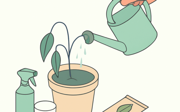 como recuperar planta murcha com tecnica de reidratacao passo a passo BoraDicas