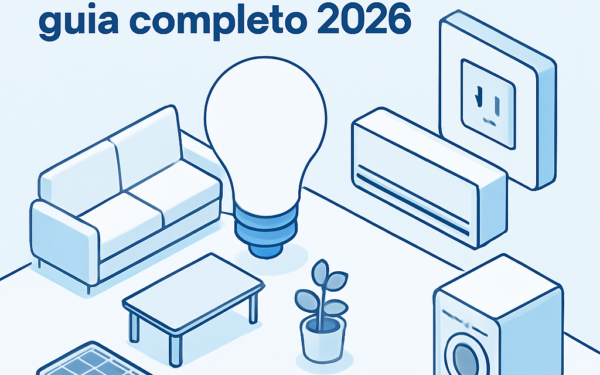 Ilustracao BoraDicas tutorial como reduzir conta de luz em apartamento