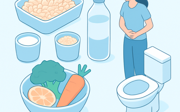 Ilustracao BoraDicas tutorial como regular intestino preso naturalmente
