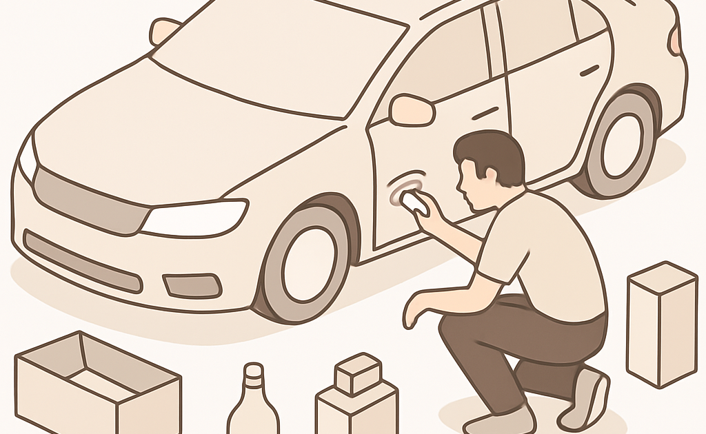 como remover arranho carro casa passo a passo BoraDicas