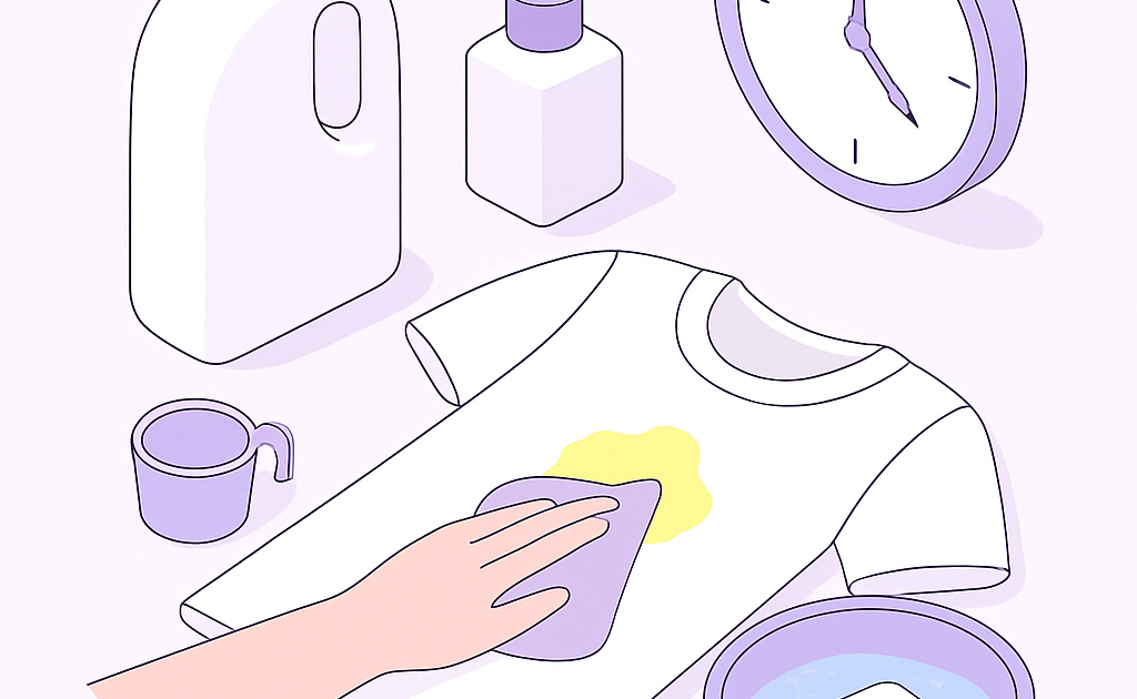 como remover manchas amarelas roupa branca passo a passo BoraDicas