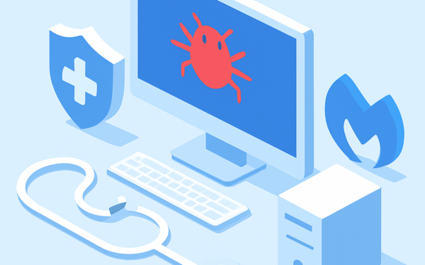 Ilustracao BoraDicas tutorial como remover virus do computador gratis