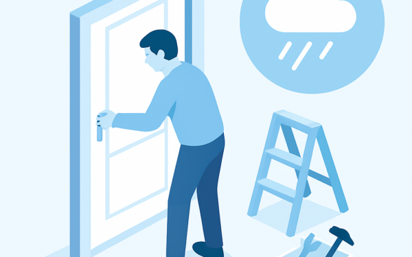 como resolver quando a porta nao fecha por causa do clima passo a passo BoraDica