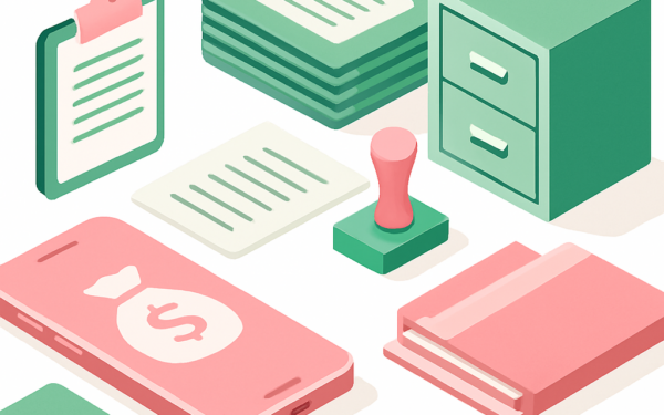 Ilustracao burocracia e docs BoraDicas tutorial