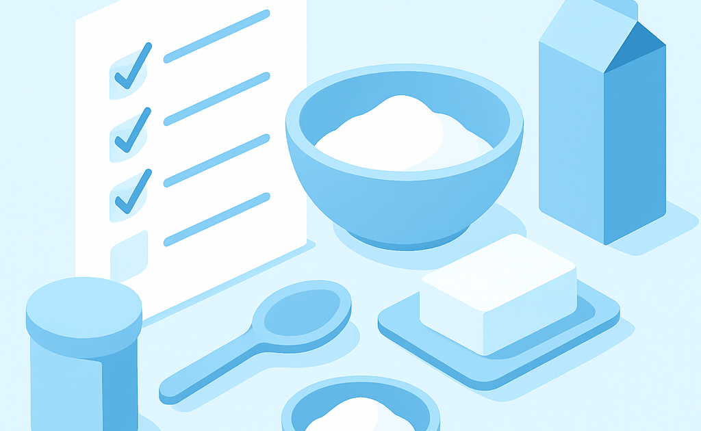 Ilustracao BoraDicas tutorial sobre como substituir ingredientes caros