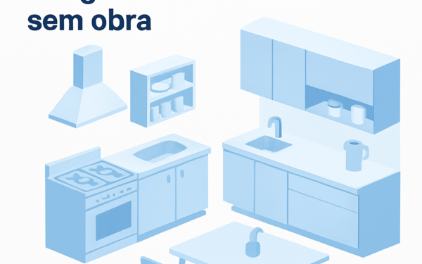 como transformar cozinha antiga em estilo moderno sem obra passo a passo BoraDic