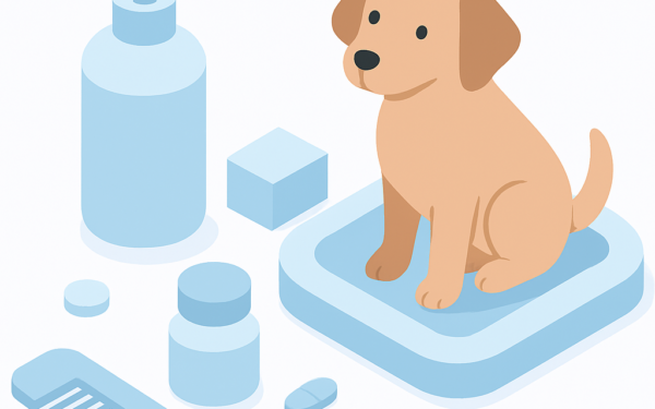 Ilustracao BoraDicas tutorial como tratar pulga em cachorro
