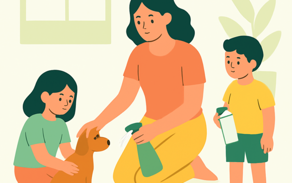 como tratar pulgas em ambiente com criancas com seguranca passo a passo BoraDica