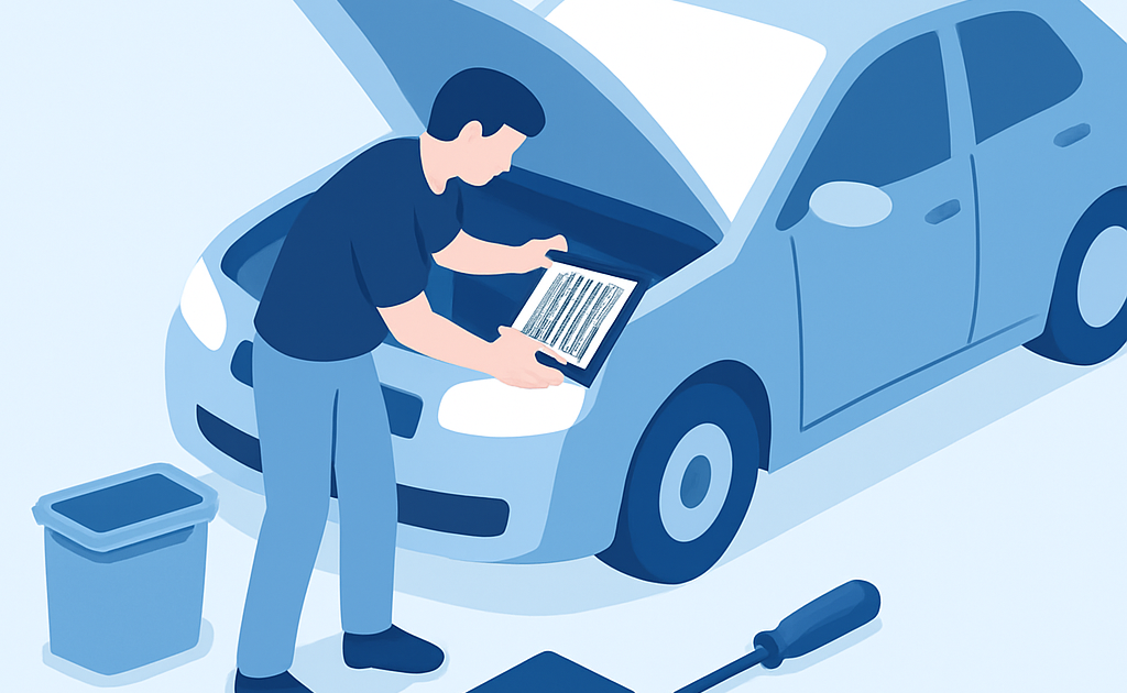 Ilustracao BoraDicas tutorial como trocar filtro de ar do carro