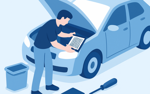 Ilustracao BoraDicas tutorial como trocar filtro de ar do carro