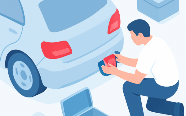 Ilustracao BoraDicas tutorial como trocar lampada lanterna traseira do carro