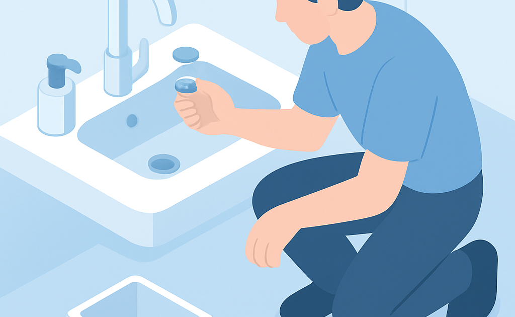 Ilustração BoraDicas tutorial como trocar ponteira de torneira