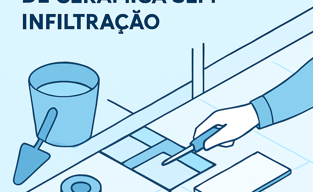 como trocar soleira de ceramica sem infiltracao passo a passo BoraDicas