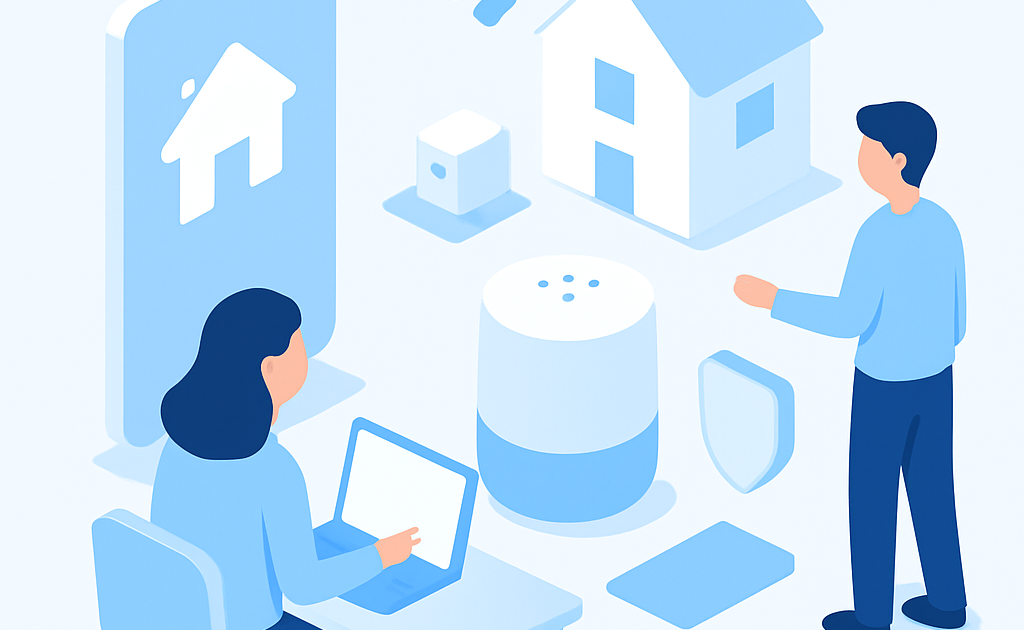 Ilustracao BoraDicas tutorial configuracao Google Assistente para automacao residencial