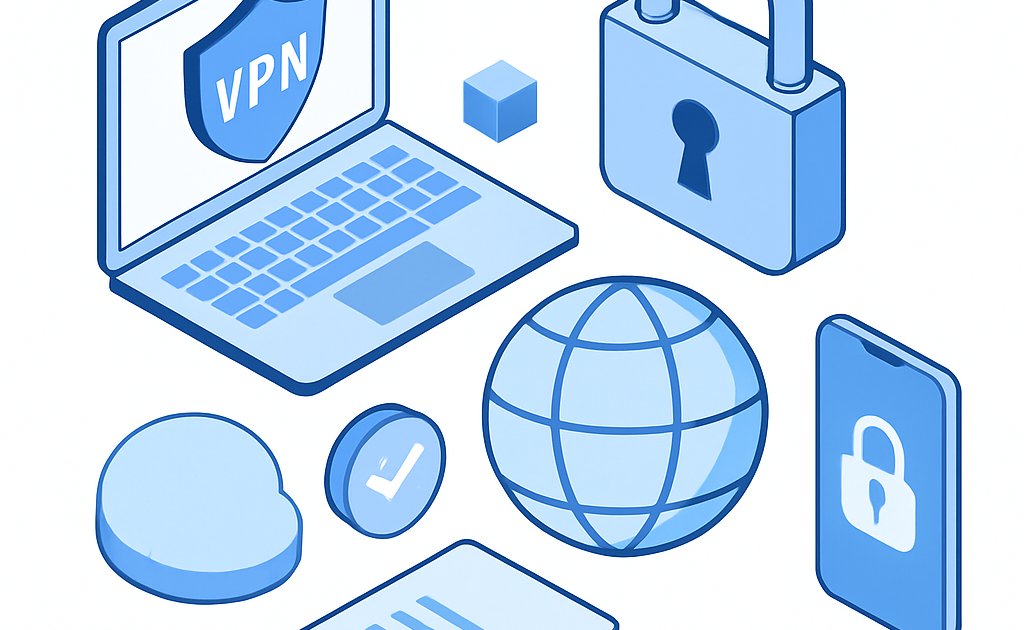 Ilustracao BoraDicas tutorial como usar VPN gratis com seguranca