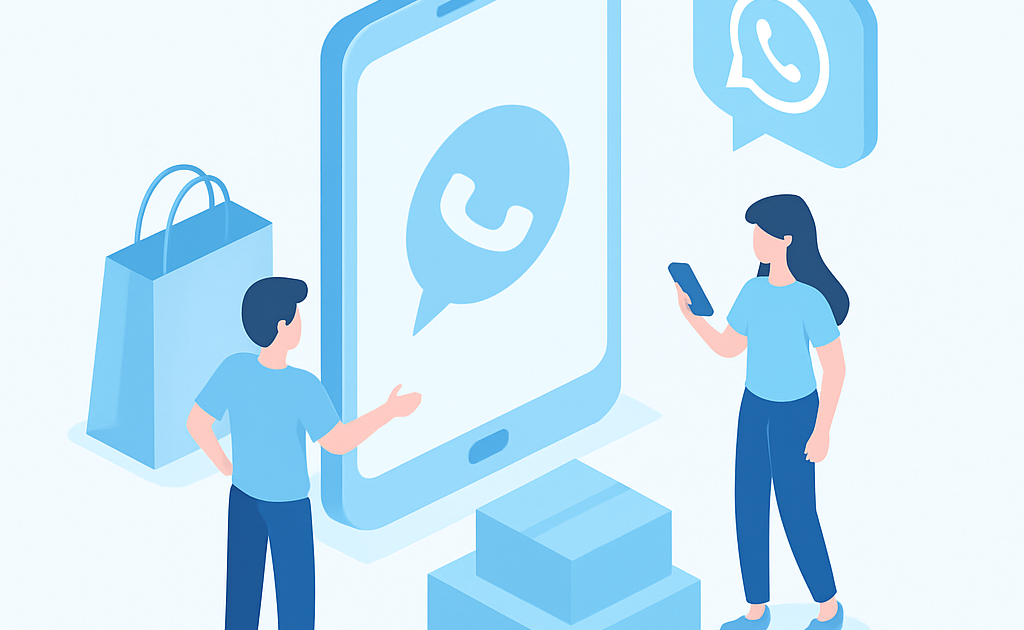 Ilustracao BoraDicas tutorial como vender pelo WhatsApp
