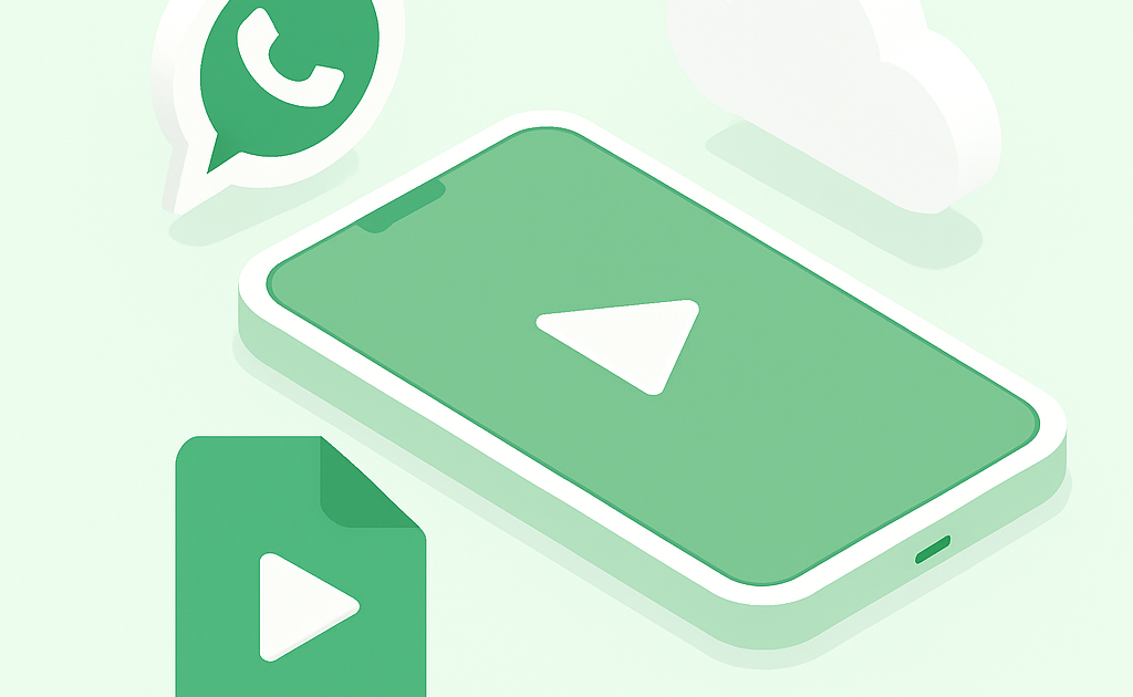 enviar videos pesados whatsapp passo a passo BoraDicas