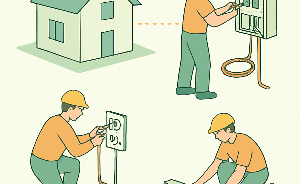 instalacao eletrica residencial passo a passo passo a passo BoraDicas