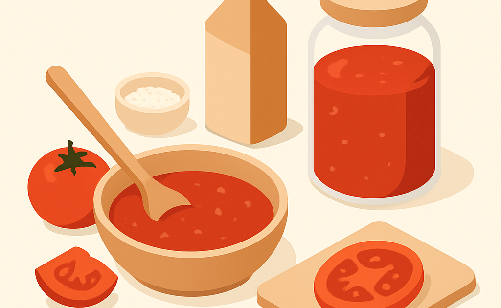 molho tomate caseiro economico passo a passo BoraDicas