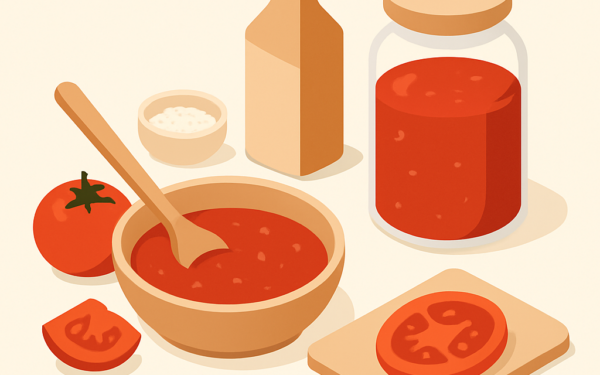 molho tomate caseiro economico passo a passo BoraDicas