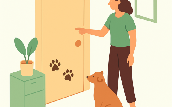 o que fazer quando o cachorro arranha portas passo a passo BoraDicas