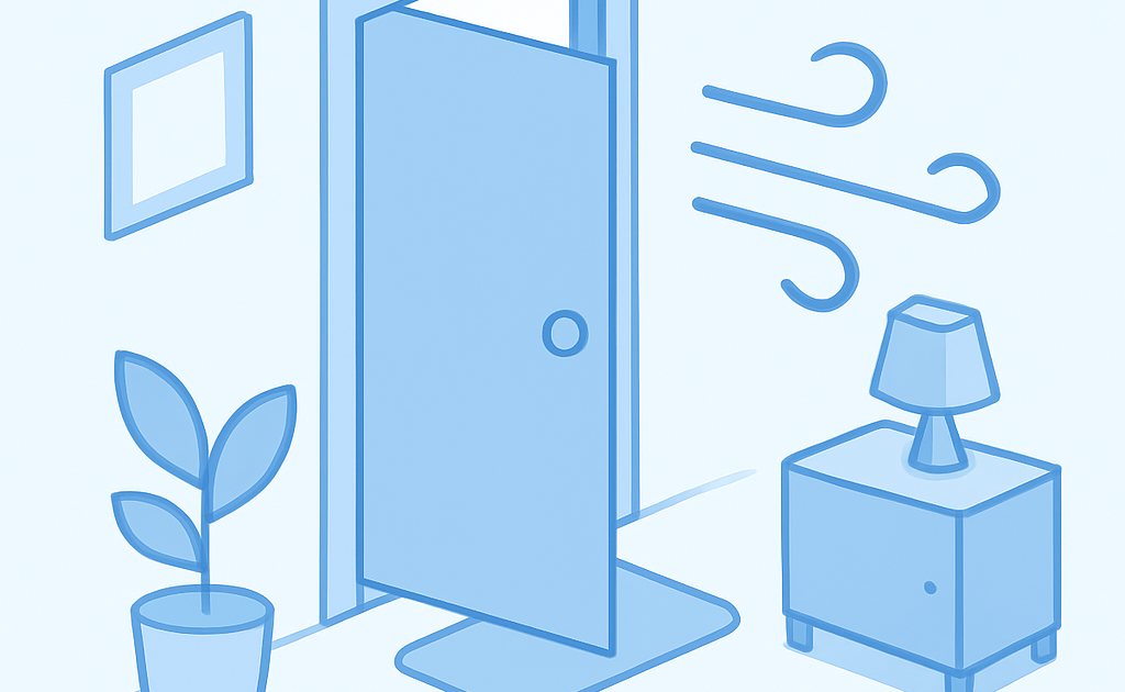o que fazer se a porta bater com qualquer vento passo a passo BoraDicas