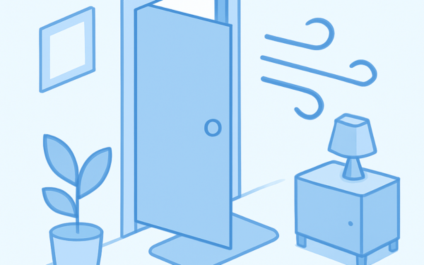 o que fazer se a porta bater com qualquer vento passo a passo BoraDicas