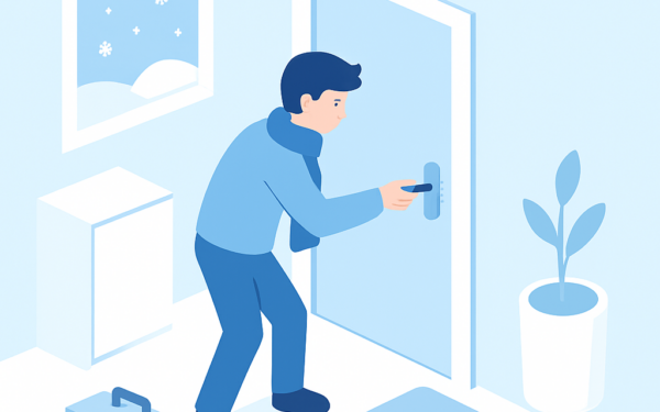 o que fazer se a porta emperrar so no inverno passo a passo BoraDicas