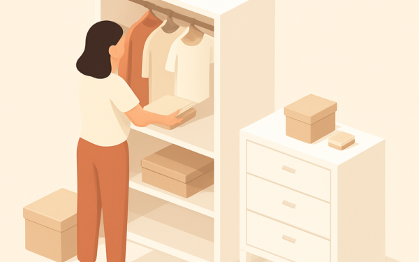 organizar guarda roupa pequeno passo a passo BoraDicas