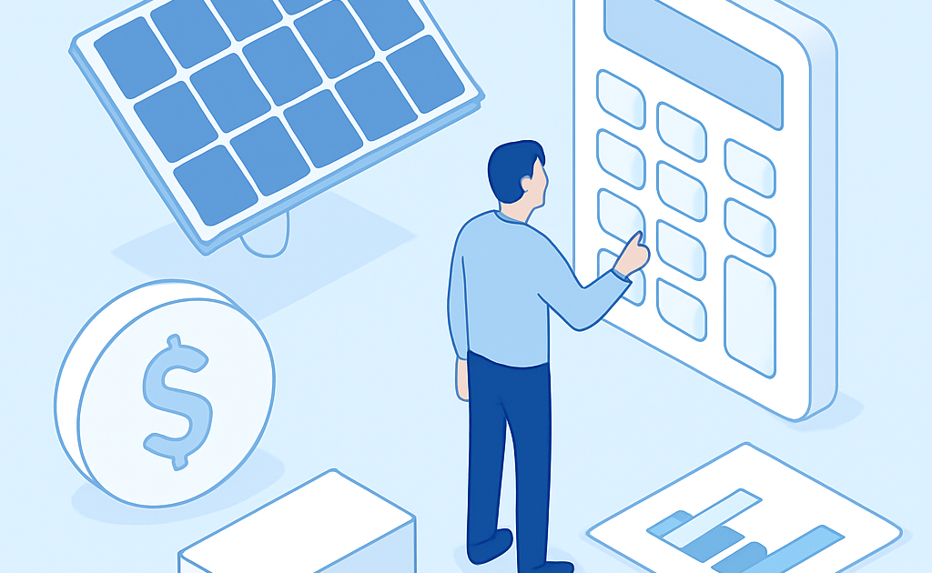 Ilustracao BoraDicas tutorial calculo payback energia solar
