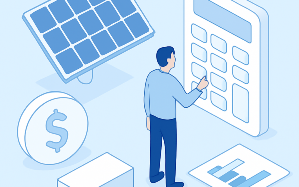 Ilustracao BoraDicas tutorial calculo payback energia solar
