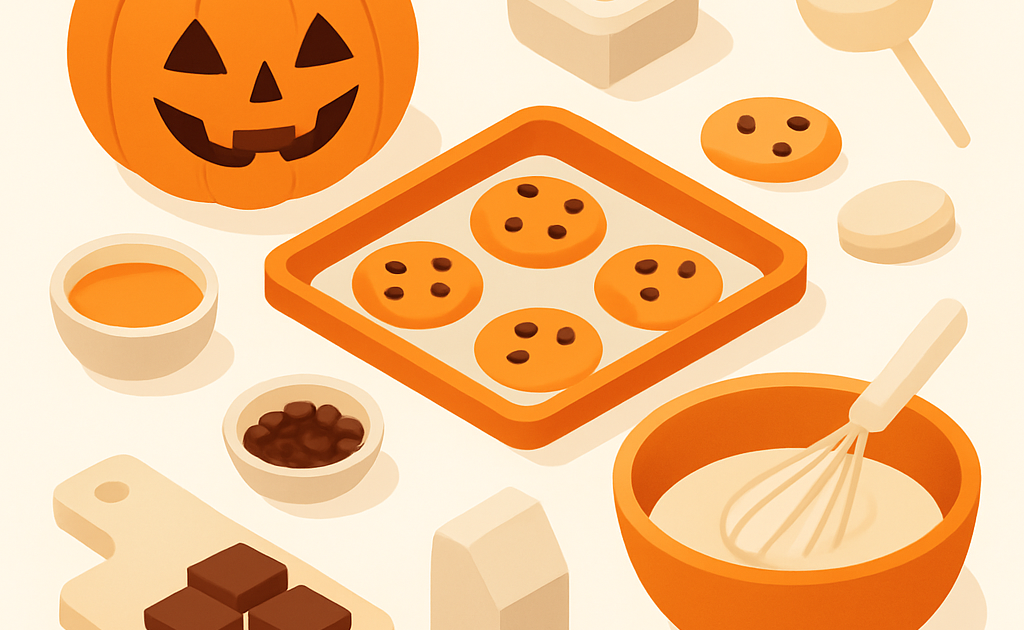 receitas doces halloween baratos passo a passo BoraDicas